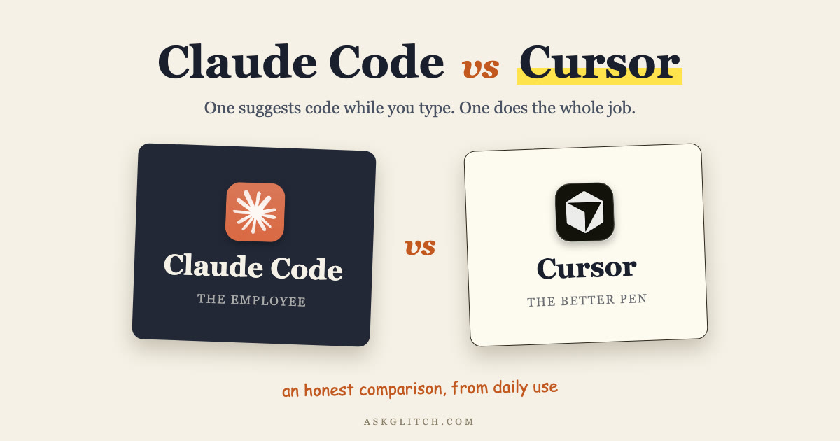 Claude Code vs Cursor in 2026: Which One Actually Does the Work?
